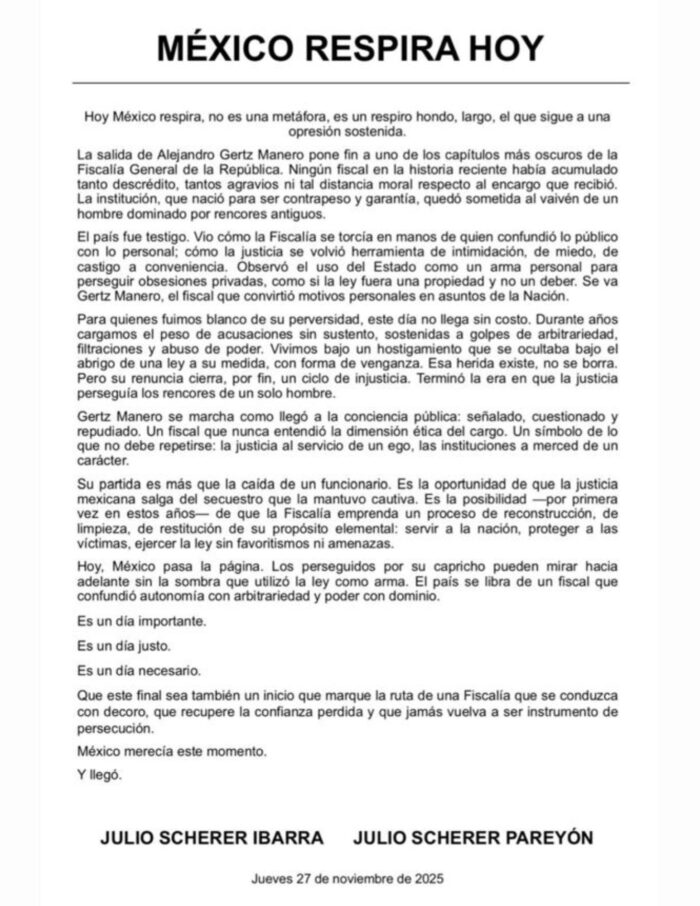 alejandro gertz manero, de fox a la 4t: una historia marcada por la opacidad y falta de resultados