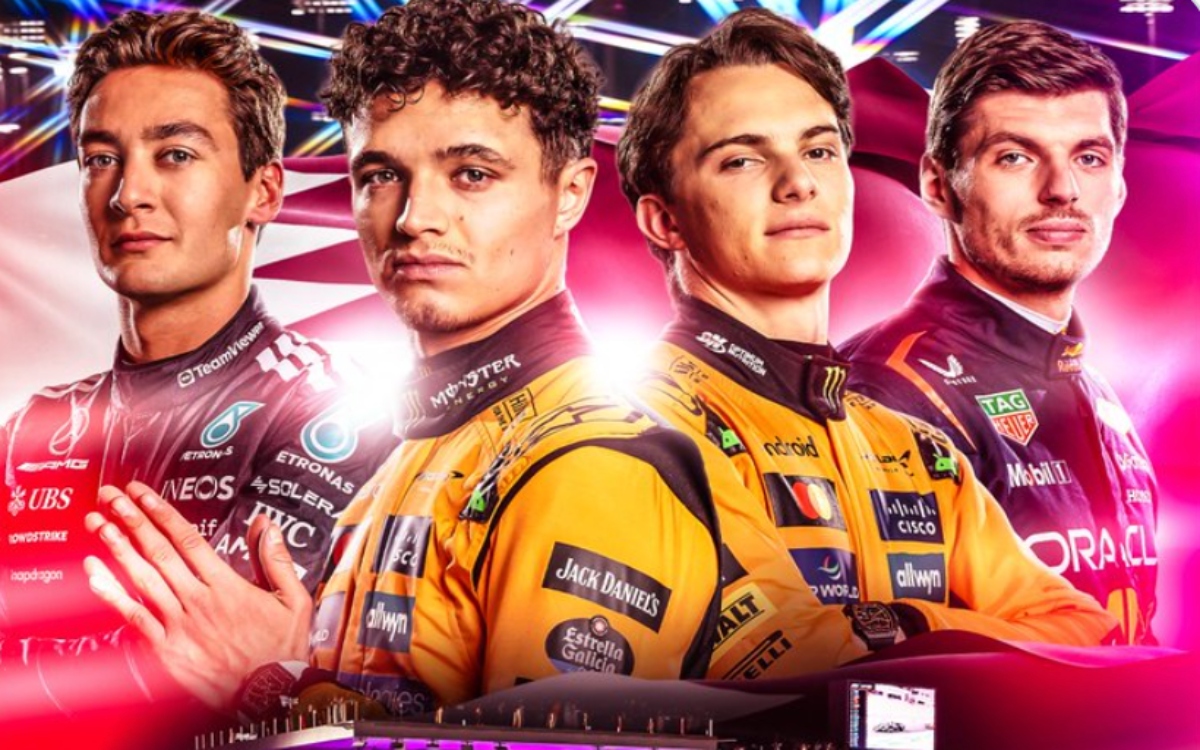 f1: norris sale a defender su liderato en el gran premio de qatar