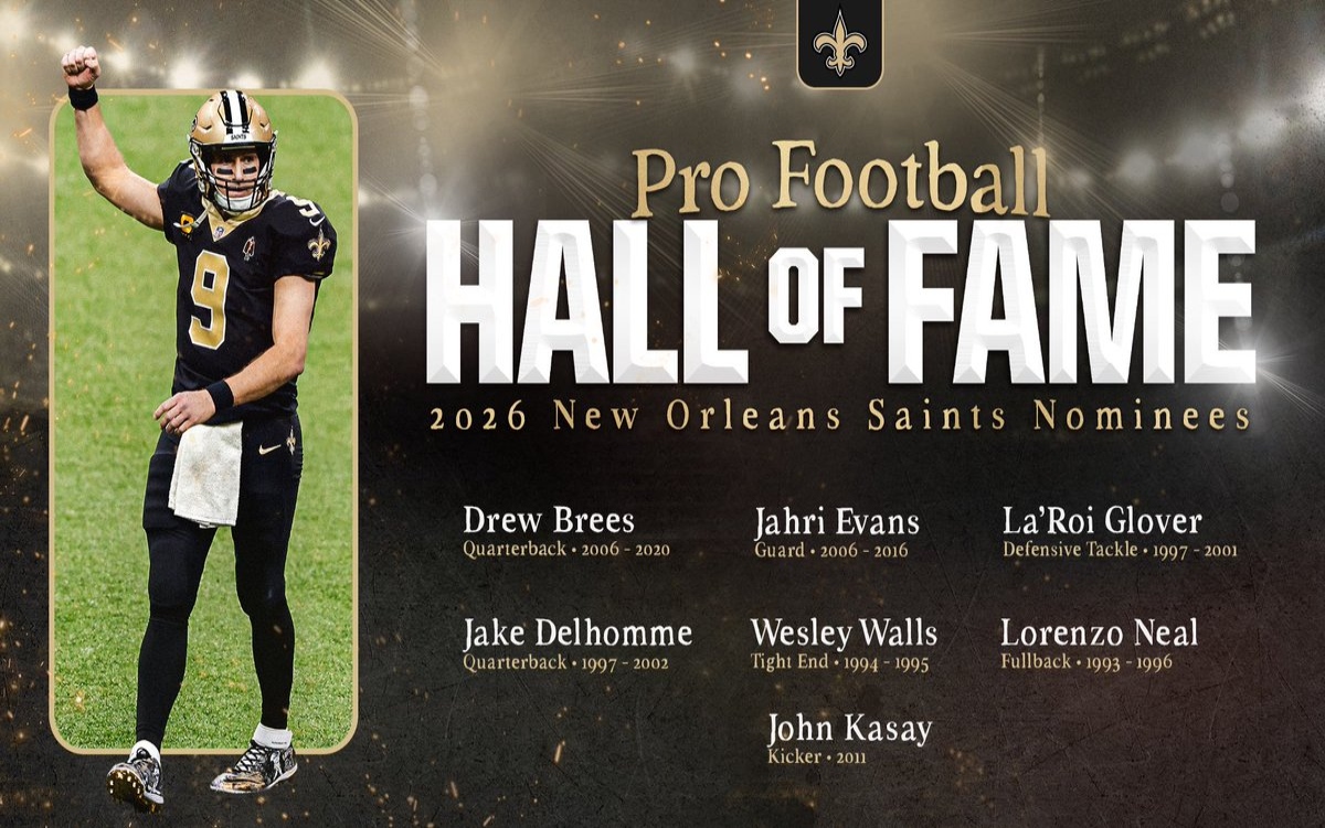 nfl: vinatieri, manning y bress entre los semifinalistas al salón de la fama 2026 | video