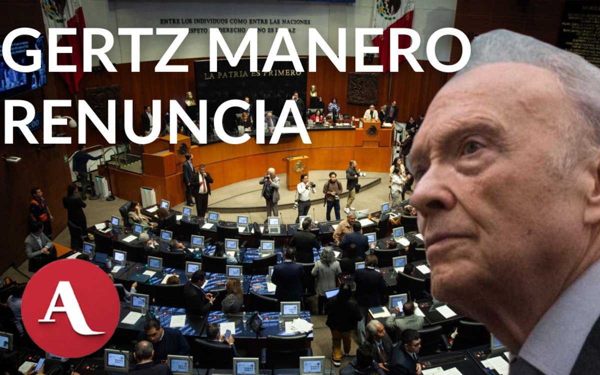 senado acepta la renuncia de gertz manero a la fgr por ‘causa grave’