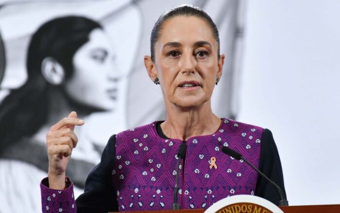 sheinbaum critica que pan envíe a washington representante para denunciar ‘represión’