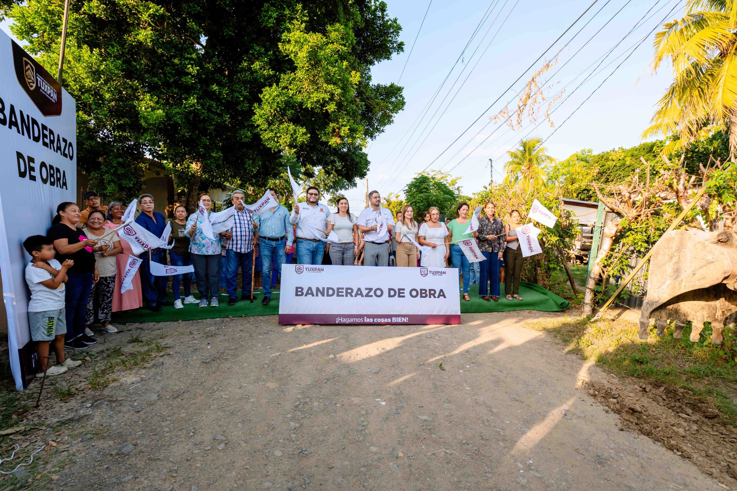Ayuntamiento de Tuxpan inicia la primera obra en comunidad – Foto 2