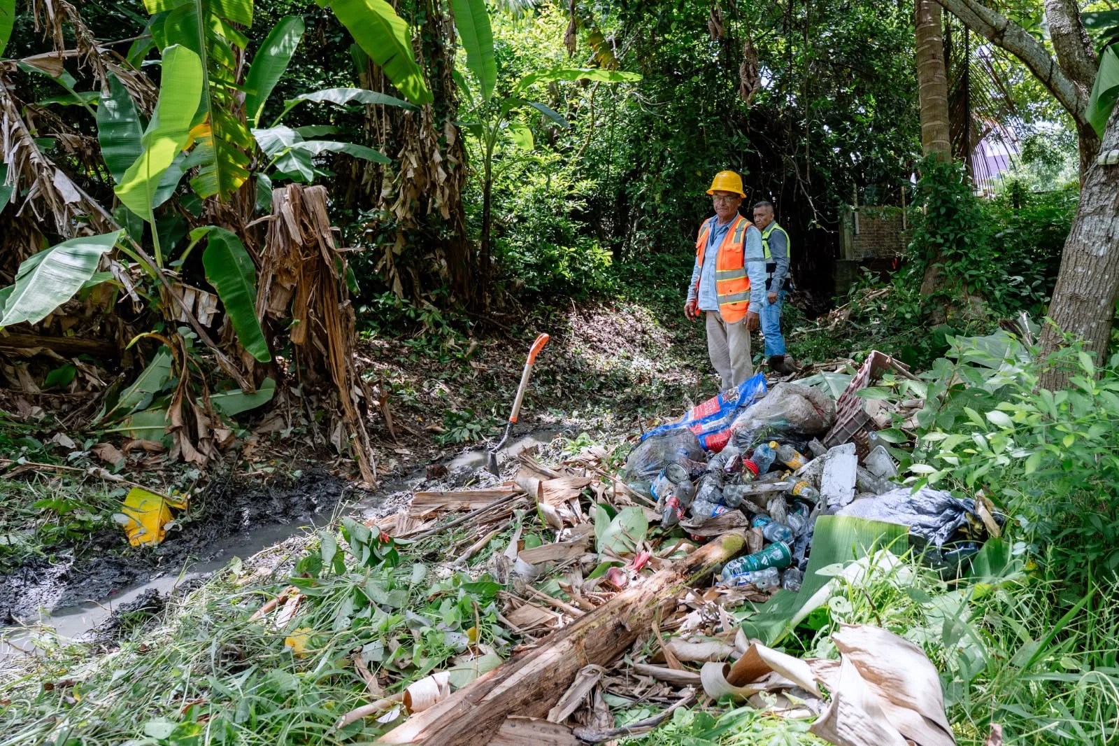 20 años sin atención: Gobierno de Tuxpan inicia “Programa de Limpieza Manual de Drenes Pluviales” – Foto 2
