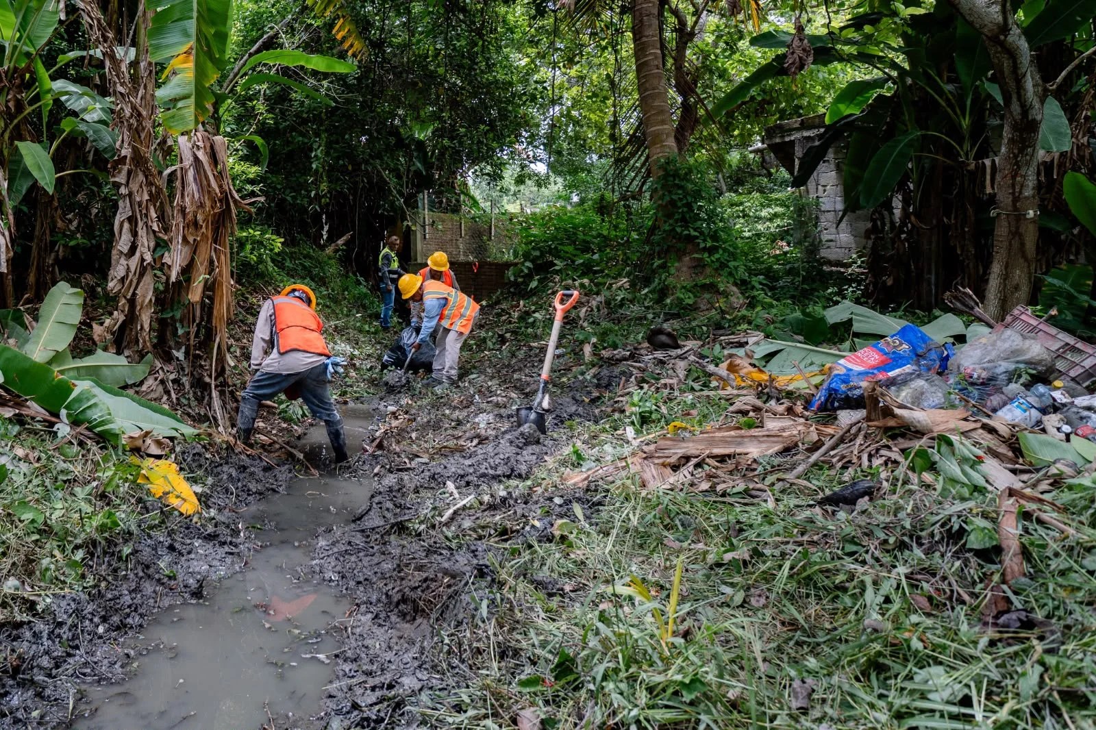 20 años sin atención: Gobierno de Tuxpan inicia “Programa de Limpieza Manual de Drenes Pluviales” – Foto 7