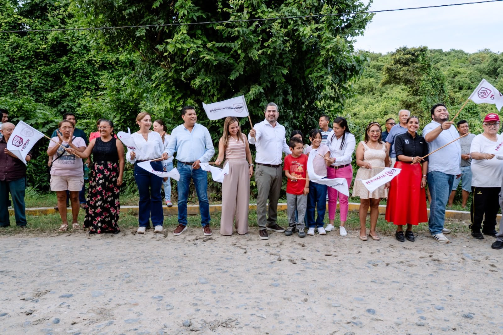 Gobierno de Tuxpan inicia la segunda de 46 obras programadas para este año