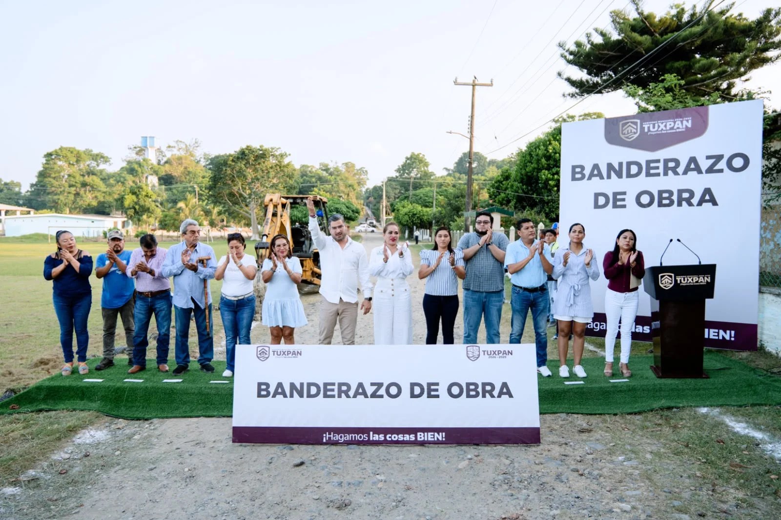 Llega obra al Km 18: 2 Km de guarniciones y banquetas en Praxedis Guerrero – Foto 5