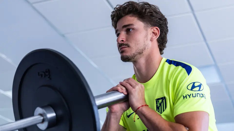 Julián Álvarez con Atlético