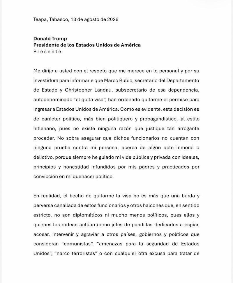 Visa Cancelada