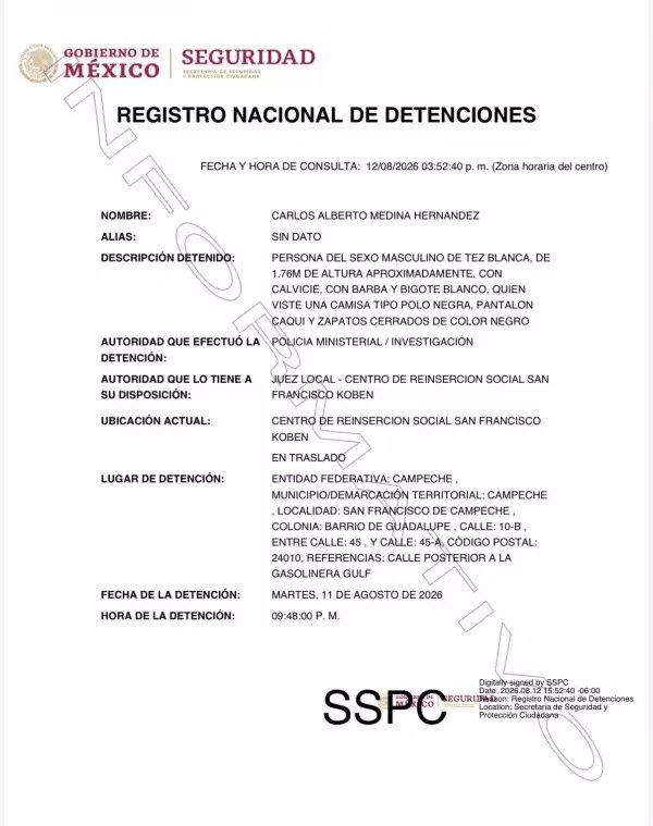 Detenido excolaborador de Alito Moreno