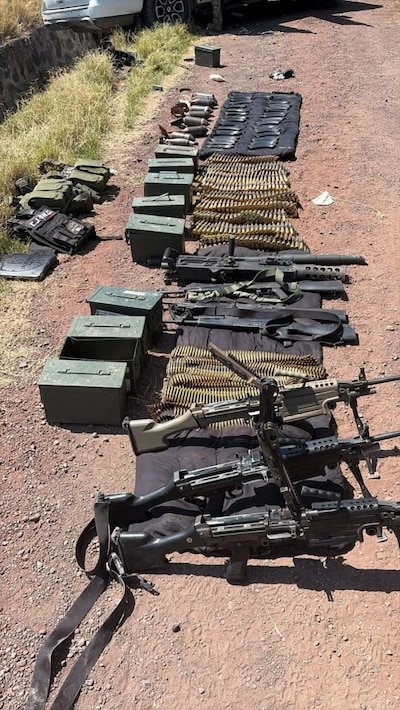 Los detenidos fueron puestos a disposición de las autoridade