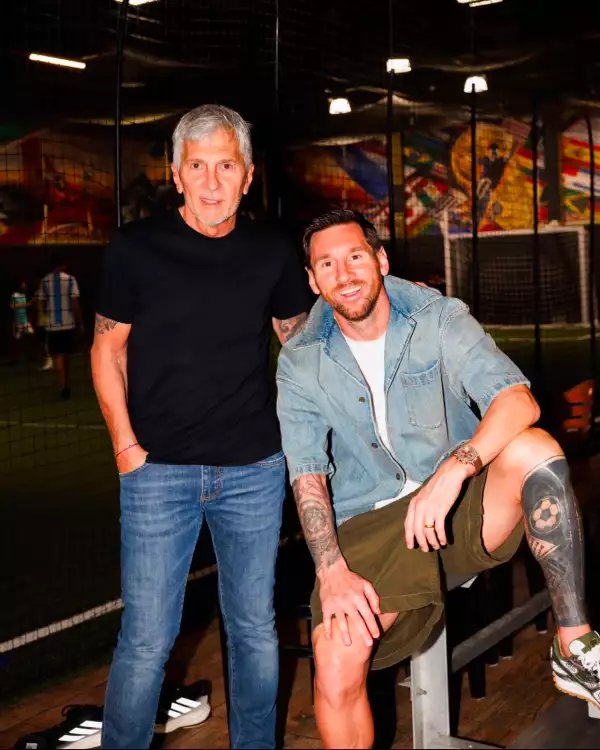 Lionel Messi Despide a Papá