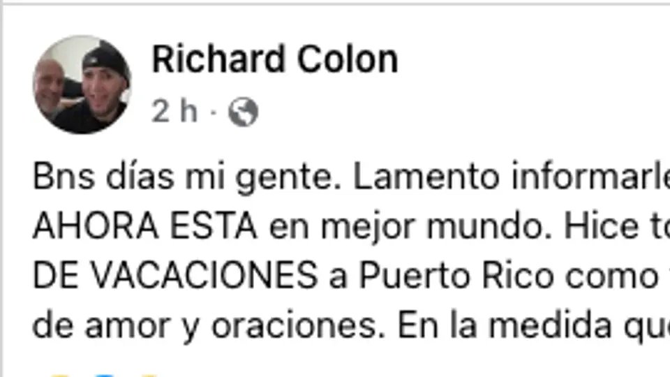 Fallece Prichard Colón