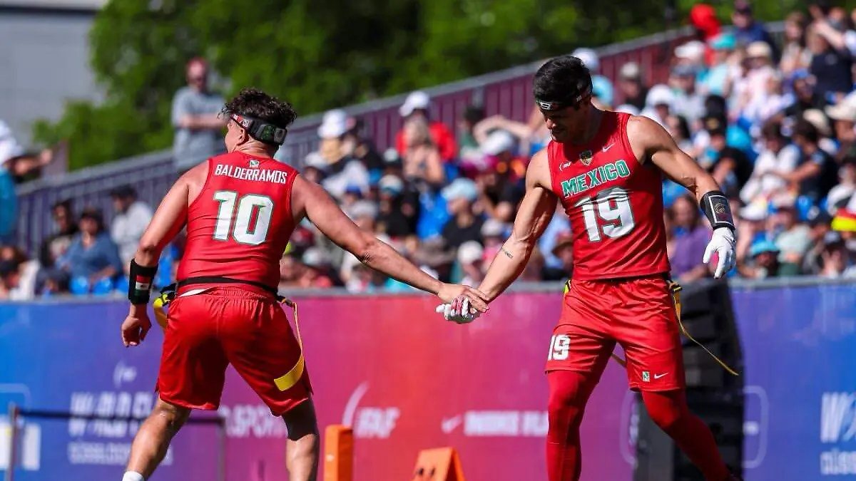 México arrasa en Flag Football