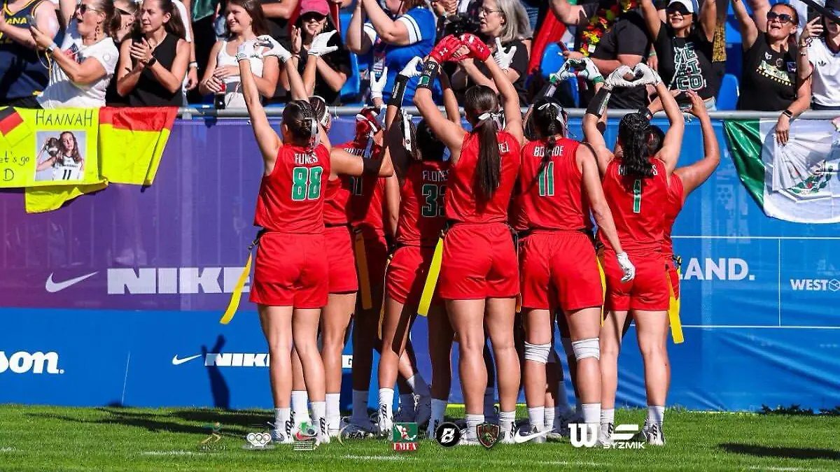 México arrasa en Flag Football