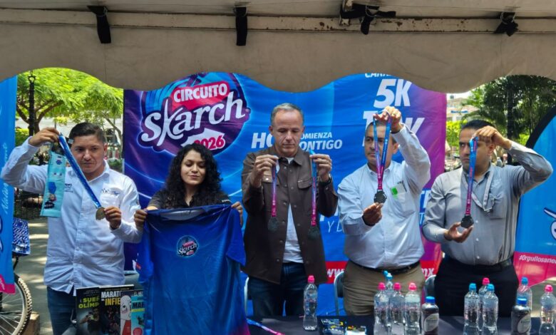 Presentación oficial del Circuito Skarch 2026 en Zamora, Michoacán, con recorridos de 5 y 10 kilómetros este 23 de agosto.