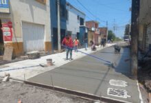 Obra de pavimentación del Buen Gobierno de Zamora (Foto: Informativo Zamora)