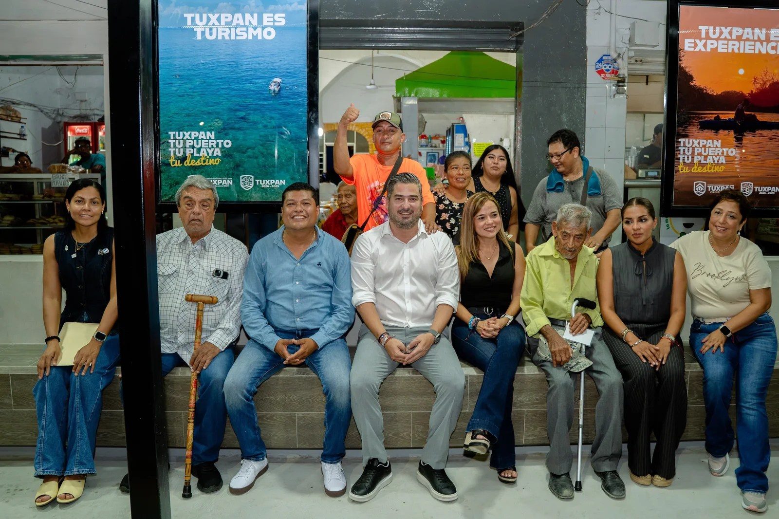 Ayuntamiento de Tuxpan inaugura nuevas paradas de autobuses Centro 01 y Centro 02