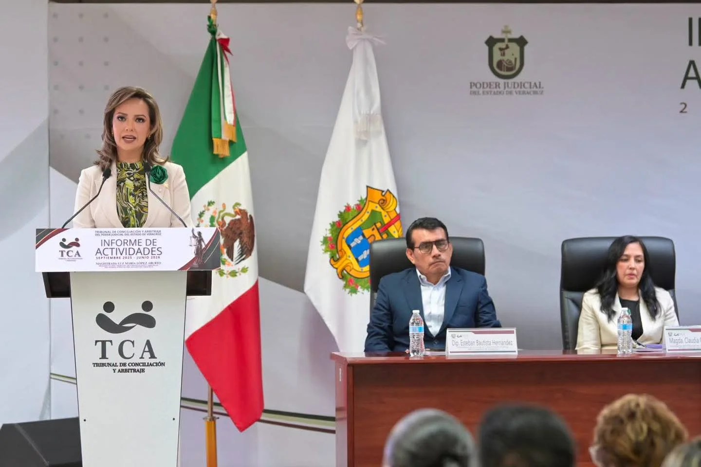 Informe de Actividades de la Presidenta del Tribunal de Conciliación y Arbitraje del Poder Judicial del Estado de Veracruz