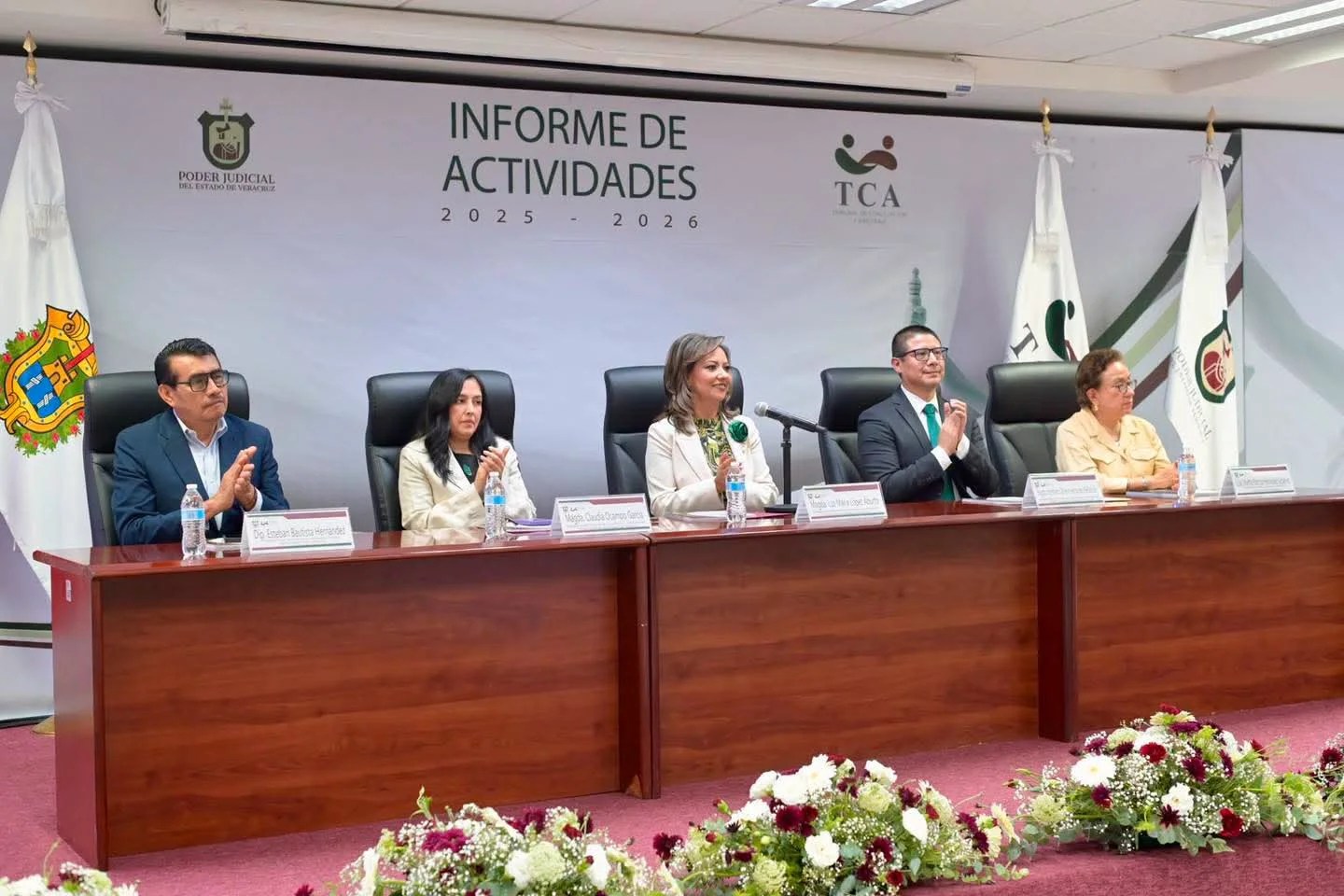 Informe de Actividades de la Presidenta del Tribunal de Conciliación y Arbitraje del Poder Judicial del Estado de Veracruz
