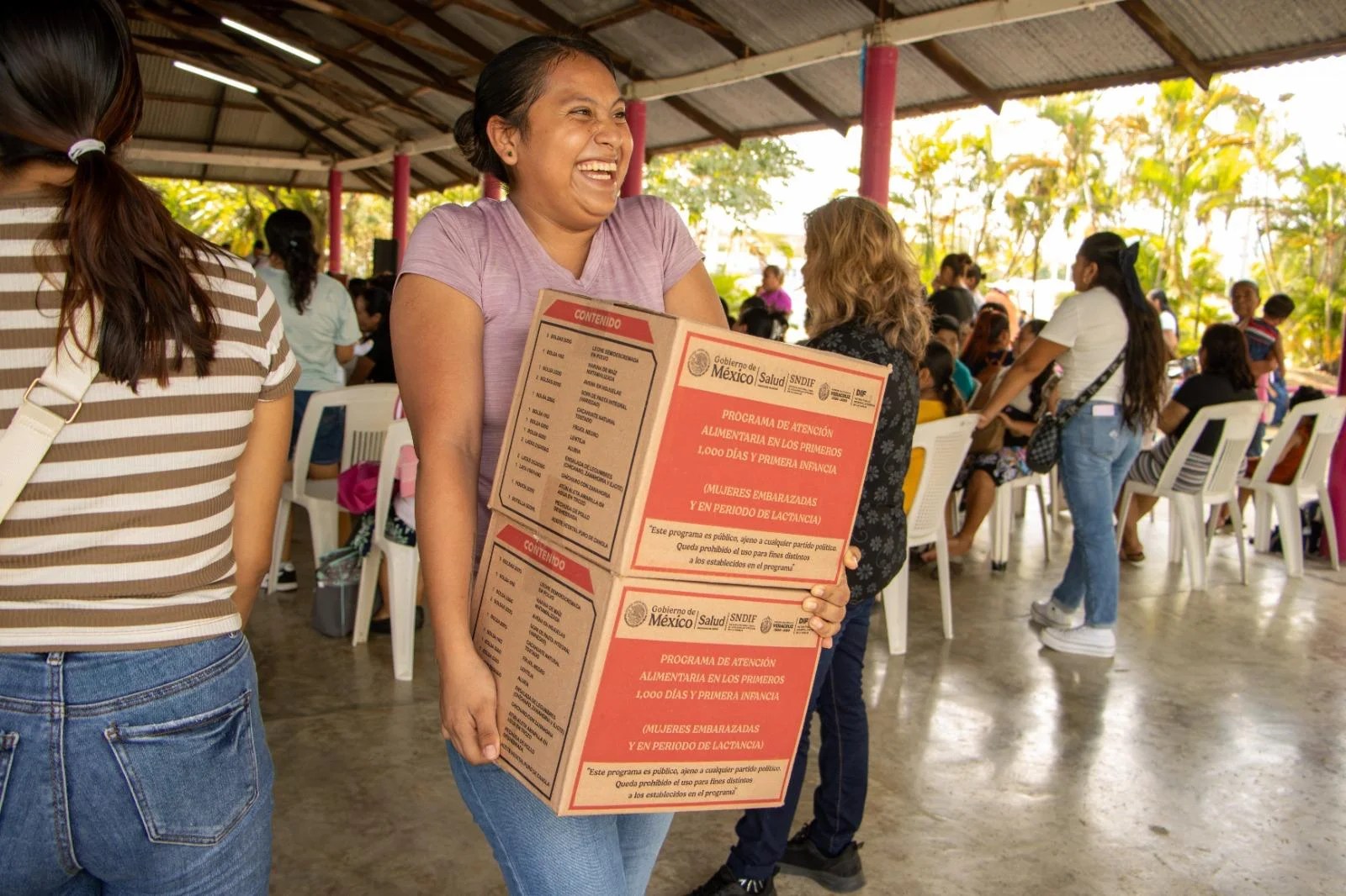 DIF Tuxpan fortalece a más familias con la entrega del Programa Mil Días