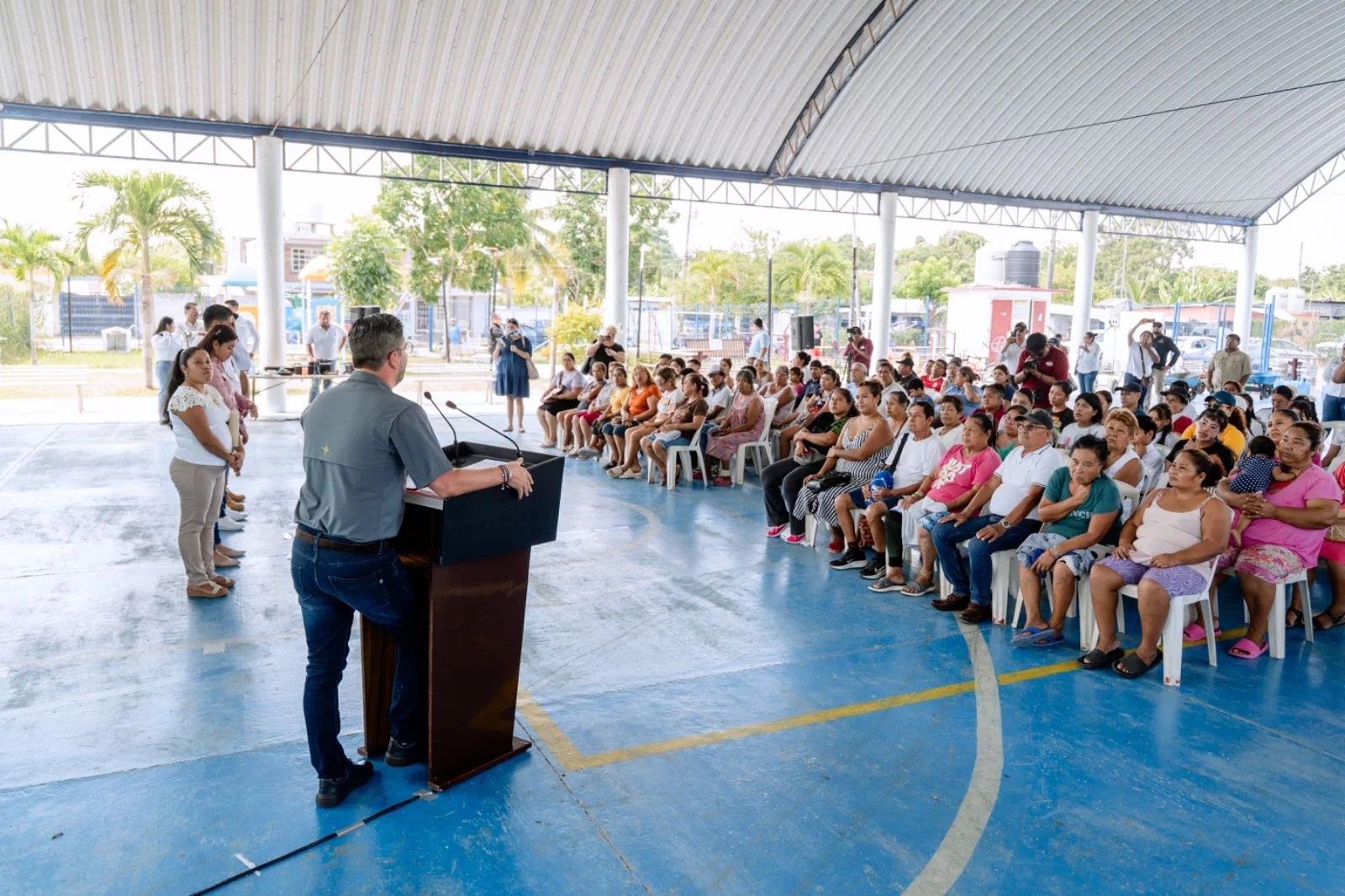 LLEGA A TUXPAN LA PLANTA PURIFICADORA MÓVIL