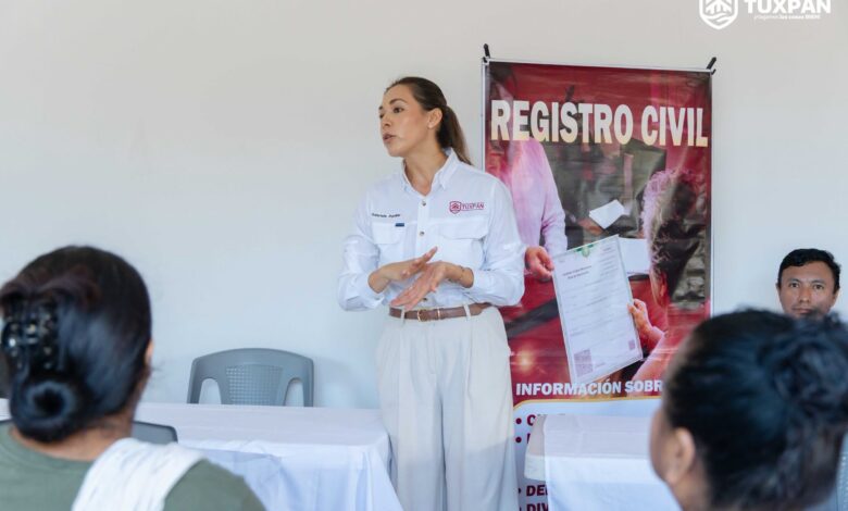 Jornada 'El Ayuntamiento en tu Comunidad' en Juana Moza, Tuxpan