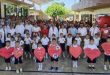 Pláticas del Día Mundial del Corazón en la primaria Francisco Javier Mina de Papantla