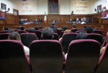 Sesión del pleno de la Suprema Corte de Justicia de la Nación.