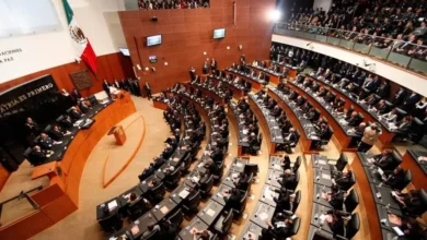 Pleno del Senado de la República en sesión