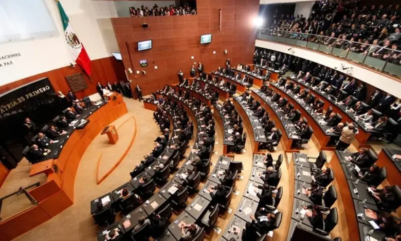 Pleno del Senado de la República en sesión