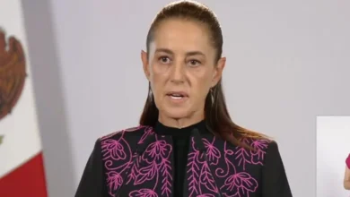 La presidenta Claudia Sheinbaum en conferencia de prensa matutina
