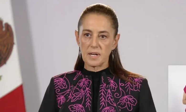 La presidenta Claudia Sheinbaum en conferencia de prensa matutina