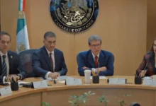 Reunión en la Cámara de Diputados, recinto de San Lázaro