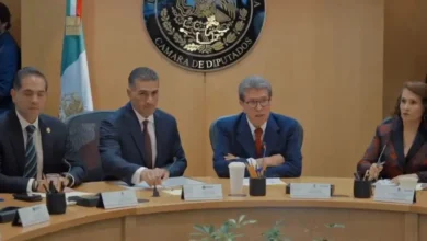 Reunión en la Cámara de Diputados, recinto de San Lázaro