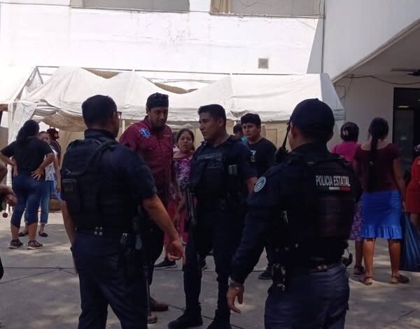 Detenido resulta lesionado en incidente en el Hospital Regional de Poza Rica