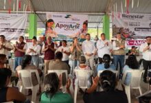 Evento de registro del programa Crédito a la Palabra ApoyArte para artesanas en Papantla