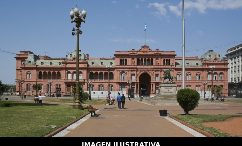 Casa Rosada, Buenos Aires (imagen ilustrativa)