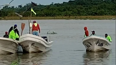 Rescate en playa de Cazones de Herrera