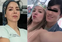Collage de fotografías de la doctora Cristina Ramos