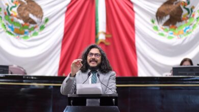 Sesión del Congreso de Veracruz en la que se aprobó la Cuenta Pública 2025