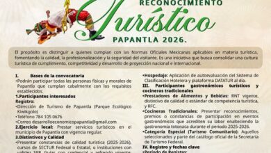 Convocatoria oficial: Reconocimiento Turístico Papantla 2026, 20 aniversario como Pueblo Mágico