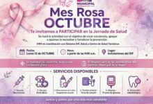 Jornada de Salud del Mes Rosa en el DIF de Tamiahua