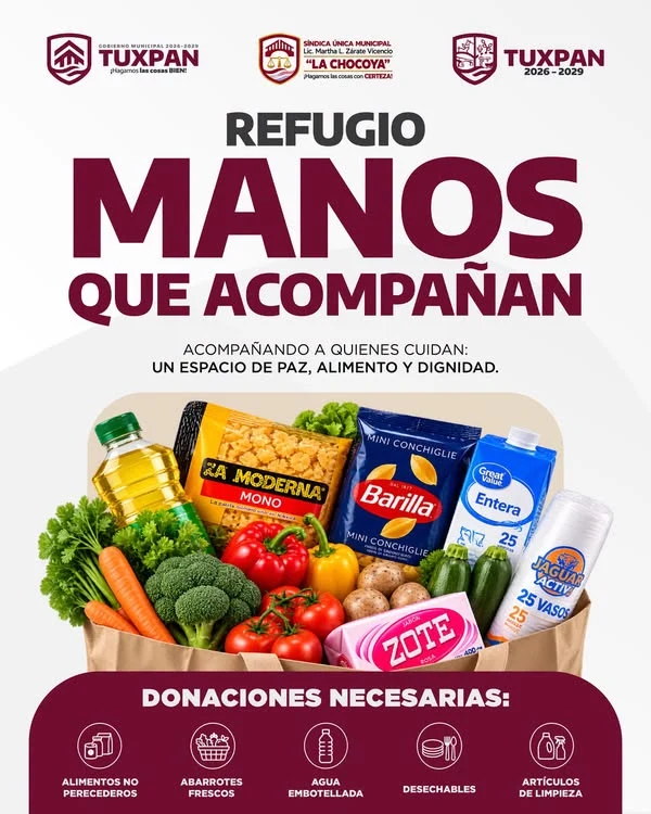 Tuxpan abre refugio para quienes cuidan enfermos