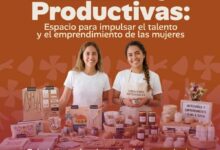 Cartel oficial de Raíces Productivas: espacio para impulsar el talento y el emprendimiento de las mujeres, viernes 16 de octubre en la Pérgola del Parque Juárez
