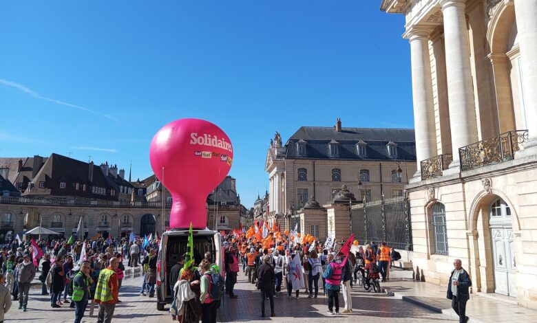 Manifestación en Francia (imagen ilustrativa)
