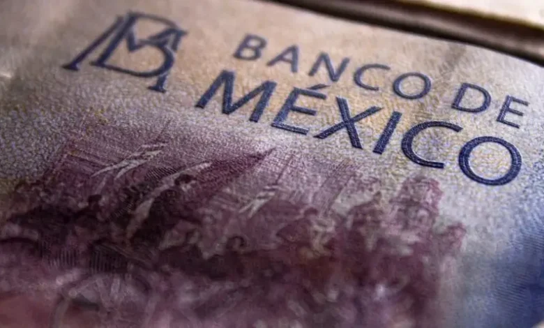 Billete con leyenda Banco de Mexico