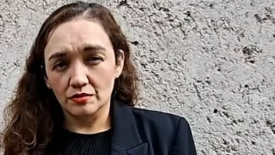 Mirna Vargas, quien inició una caminata de la CDMX a Xalapa para reencontrarse con su hija