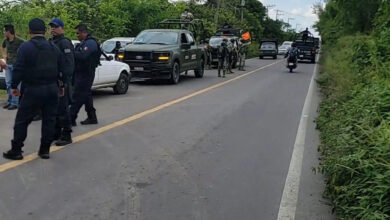 Operativo de seguridad en la carretera El Chote–Espinal, Papantla