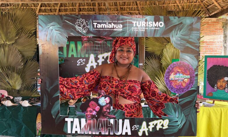 Marco Tamiahua es Afro en el Segundo Encuentro Afro-Cultural Bajada de Máscaras 2026 en Tuxpan