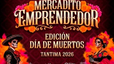Cartel del Mercadito Emprendedor Edición Día de Muertos Tantima 2026